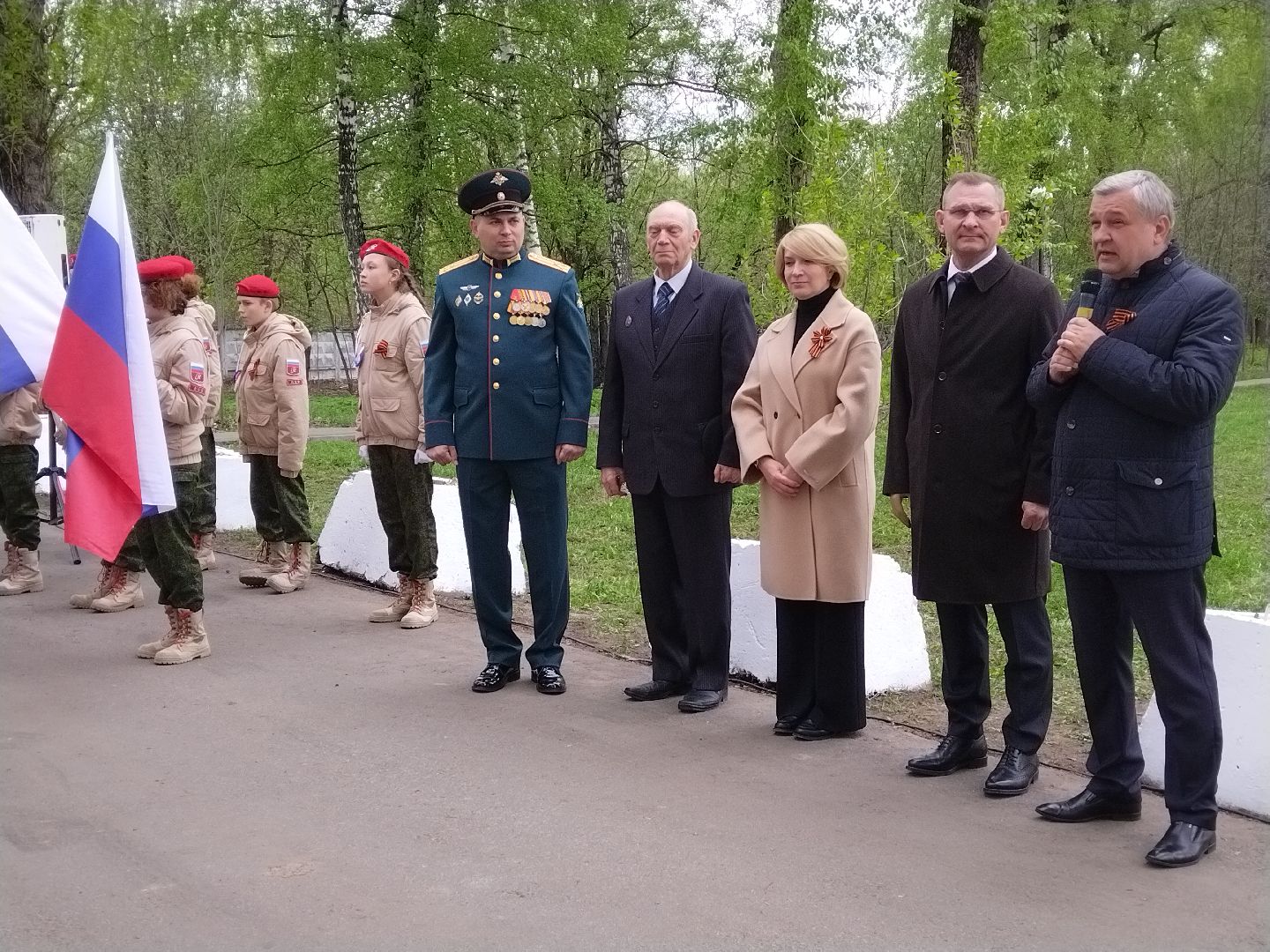 День Победы, ЦНИИИ связи МО РФ, 16 ЦНИИИ МО, Мытищи, сквер, аллея
