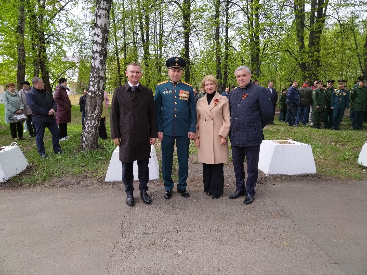 День Победы, ЦНИИИ связи МО РФ, 16 ЦНИИИ МО, Мытищи, сквер, аллея