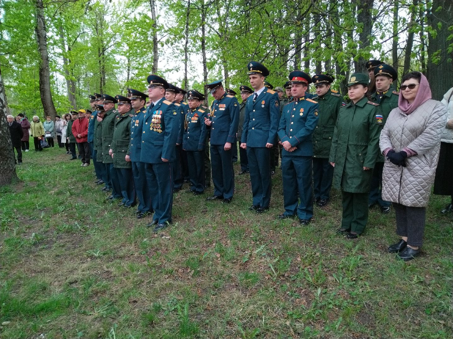 День Победы, ЦНИИИ связи МО РФ, 16 ЦНИИИ МО, Мытищи, сквер, аллея