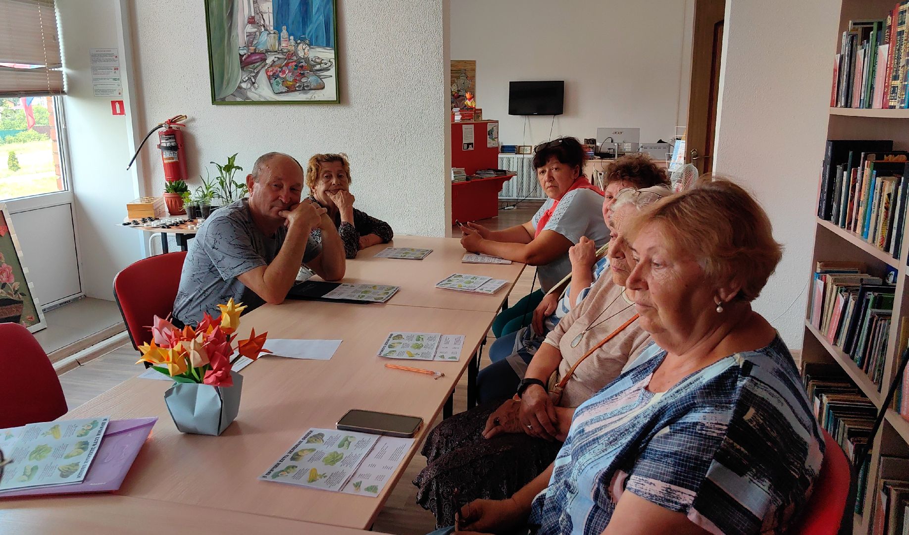 школа здоровья, лекция, овощи, зелень, грибы,