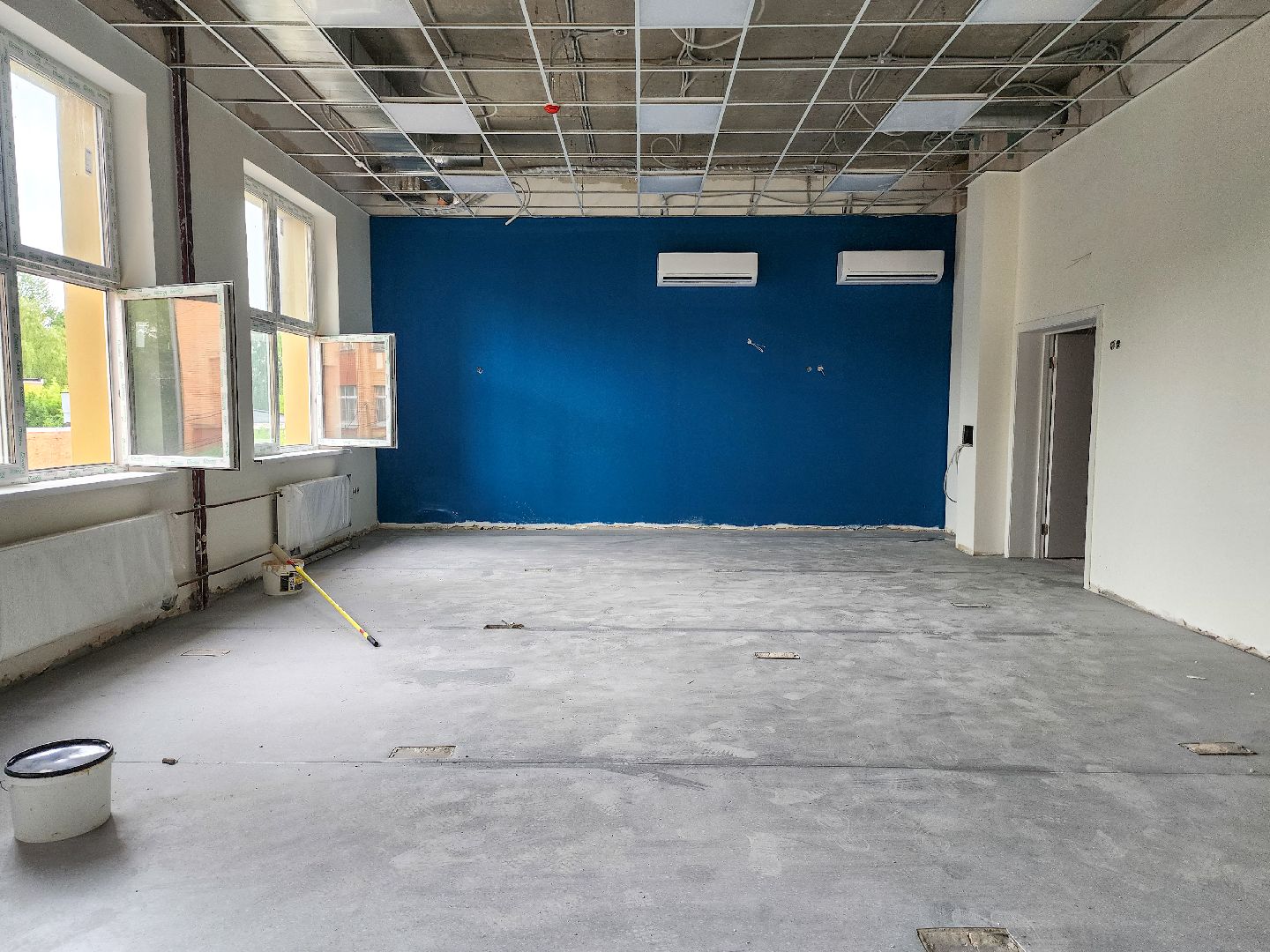 Подольск, строительство, пристройка к школе, 29 школа,