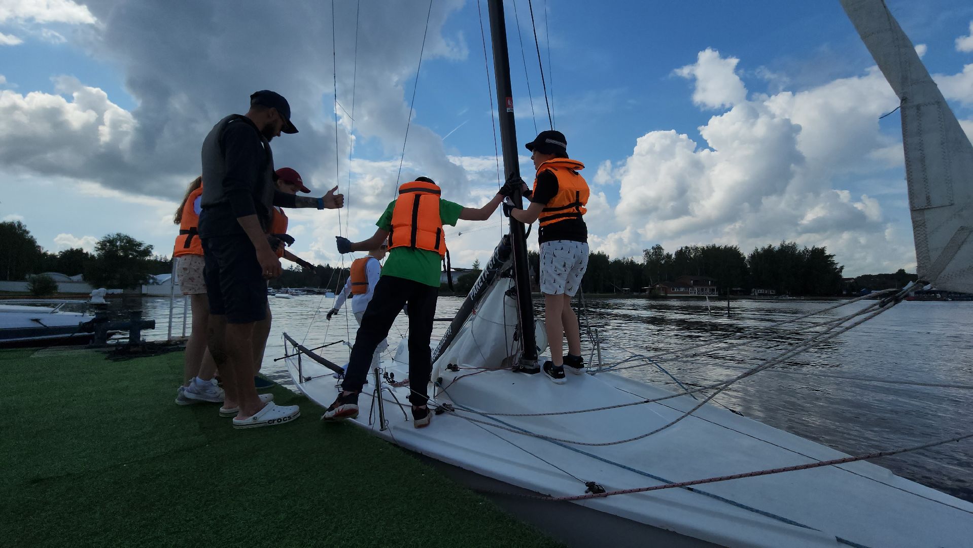 мытищи, парусная регата, парусный спорт, лагерь,