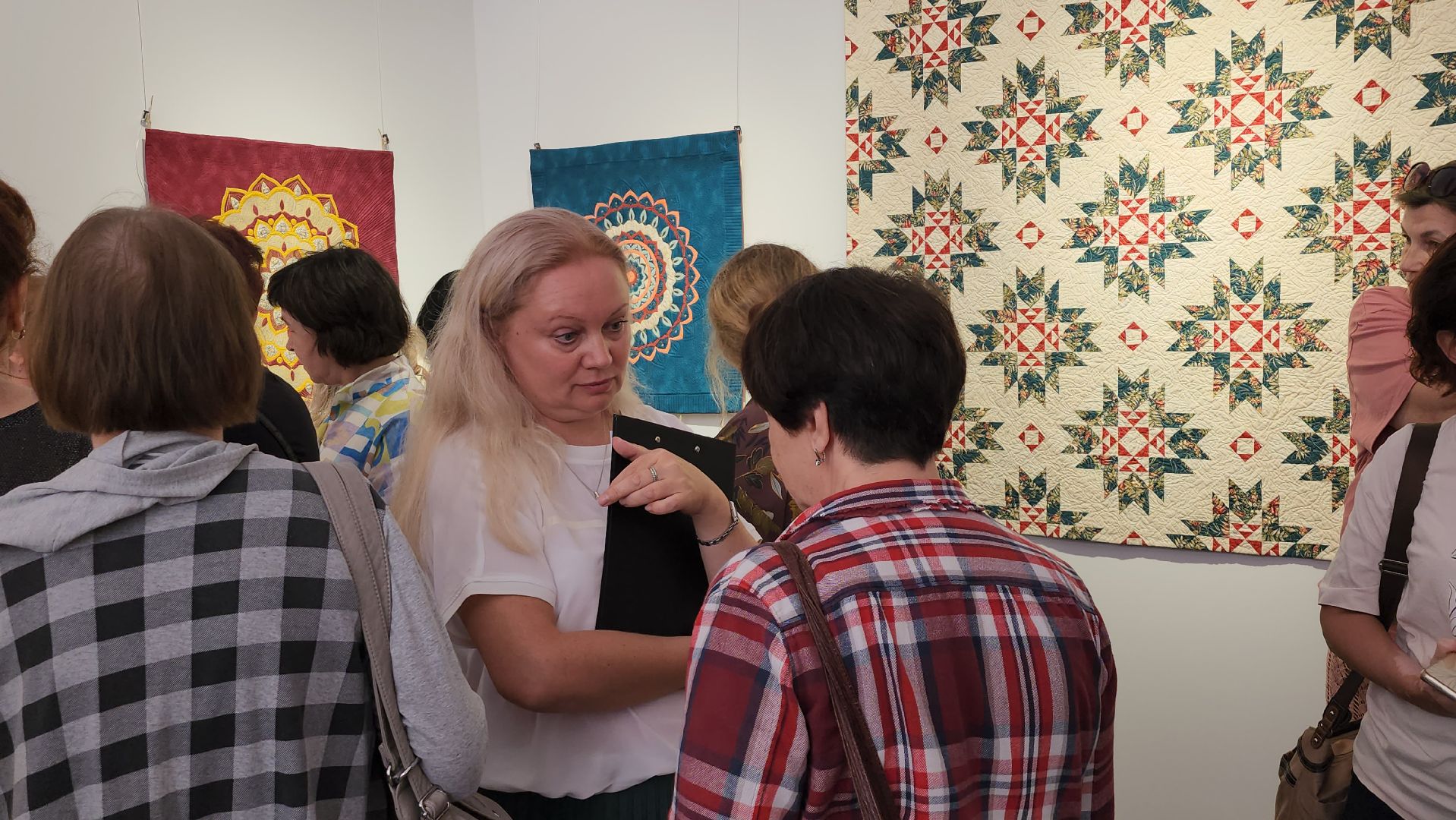 щёлково, открытие выставки, лоскутное шитье, Щелковский музей,