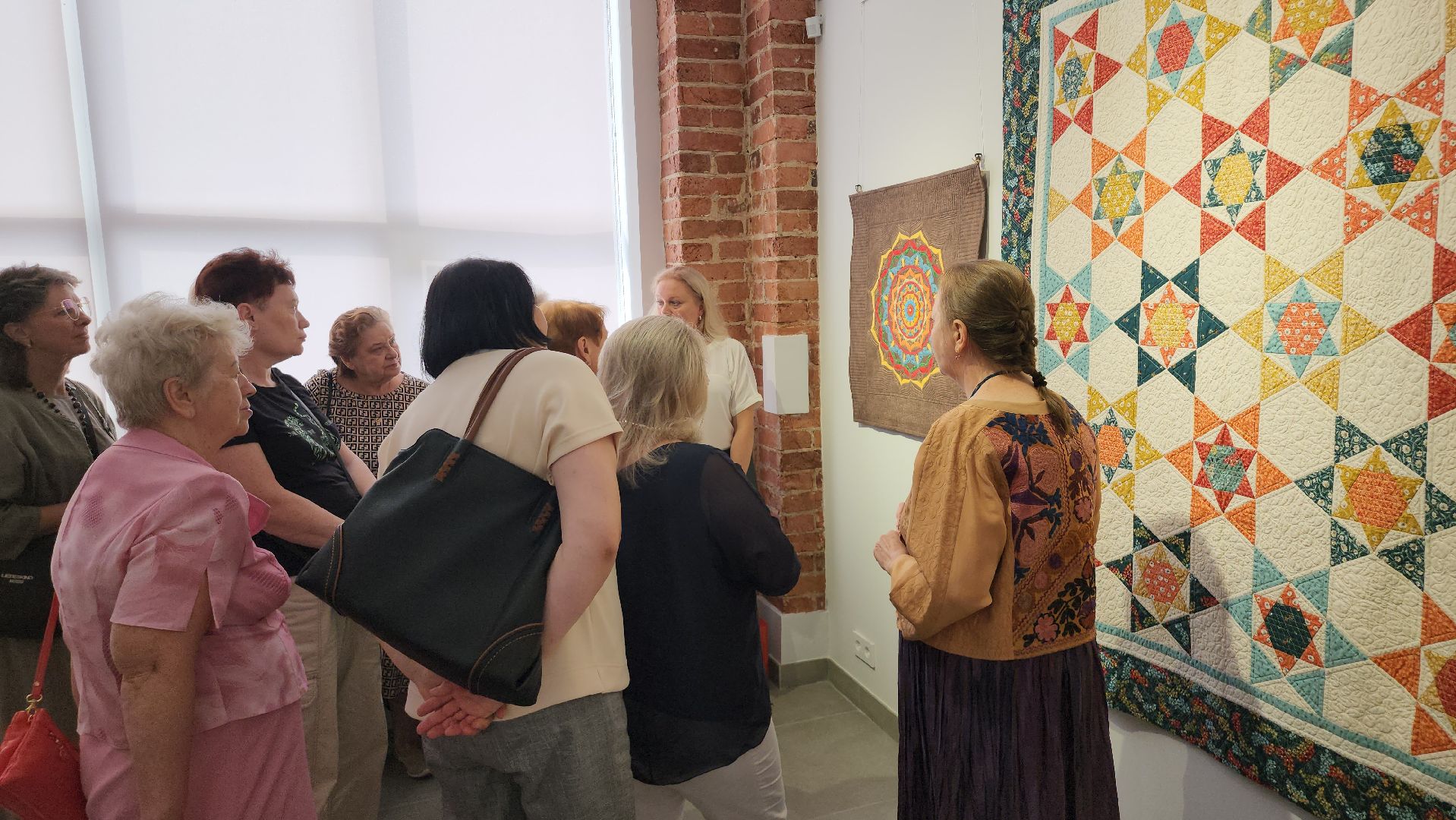 щёлково, открытие выставки, лоскутное шитье, Щелковский музей,