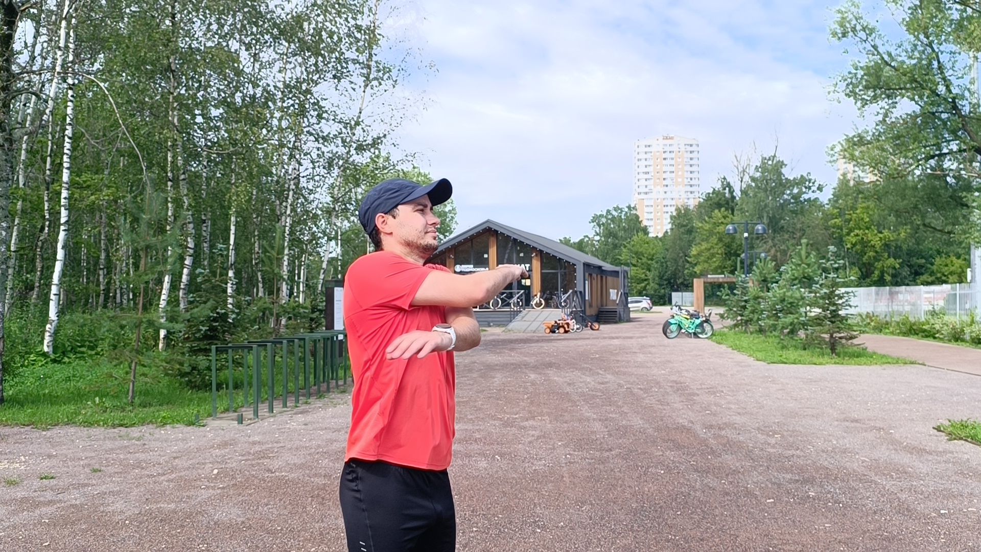 бег, спорт, лобня, лесопарк,