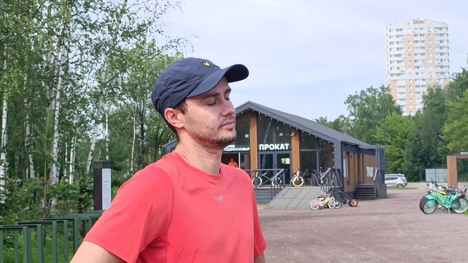 бег, спорт, лобня, лесопарк,