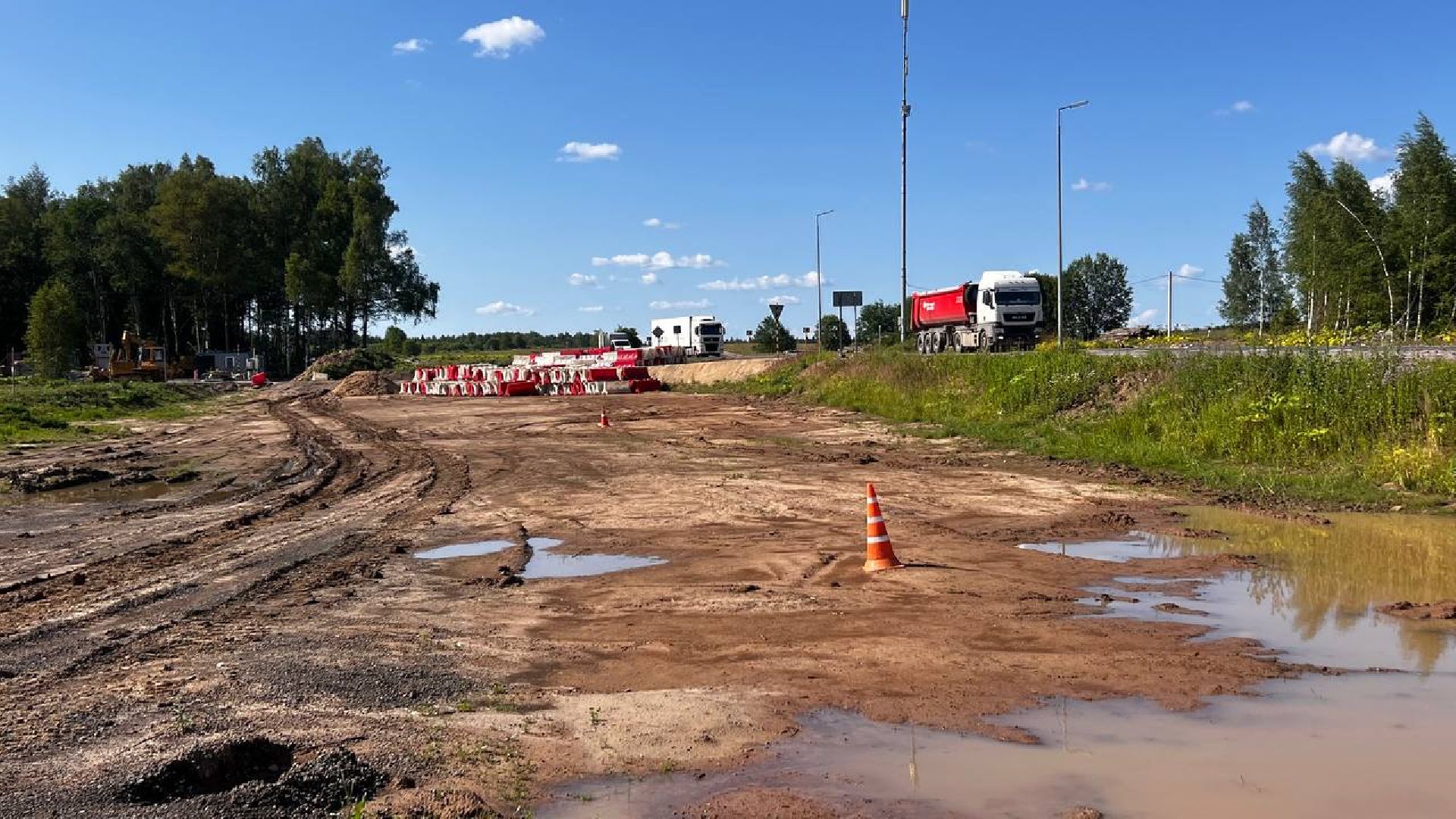 сергиево-посадский городской округ, трасса а-108, расширение дороги, хомяково, каменки,