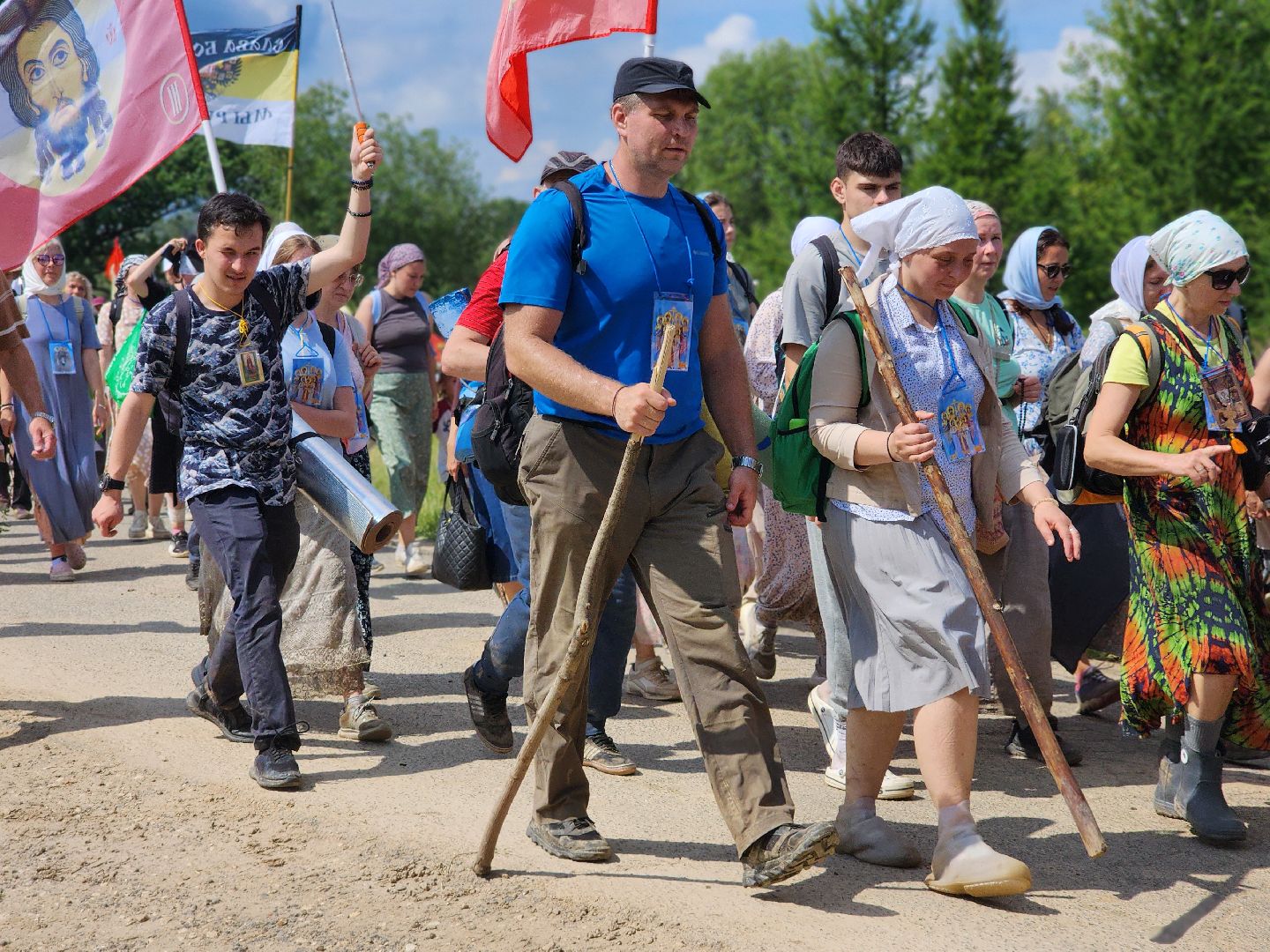 от государя к преподобному, крестный ход, троице-сергиева лавра,  покровский монастырь, мураново, обретение мощей, летний сергий, хотьково, сергиев посад,