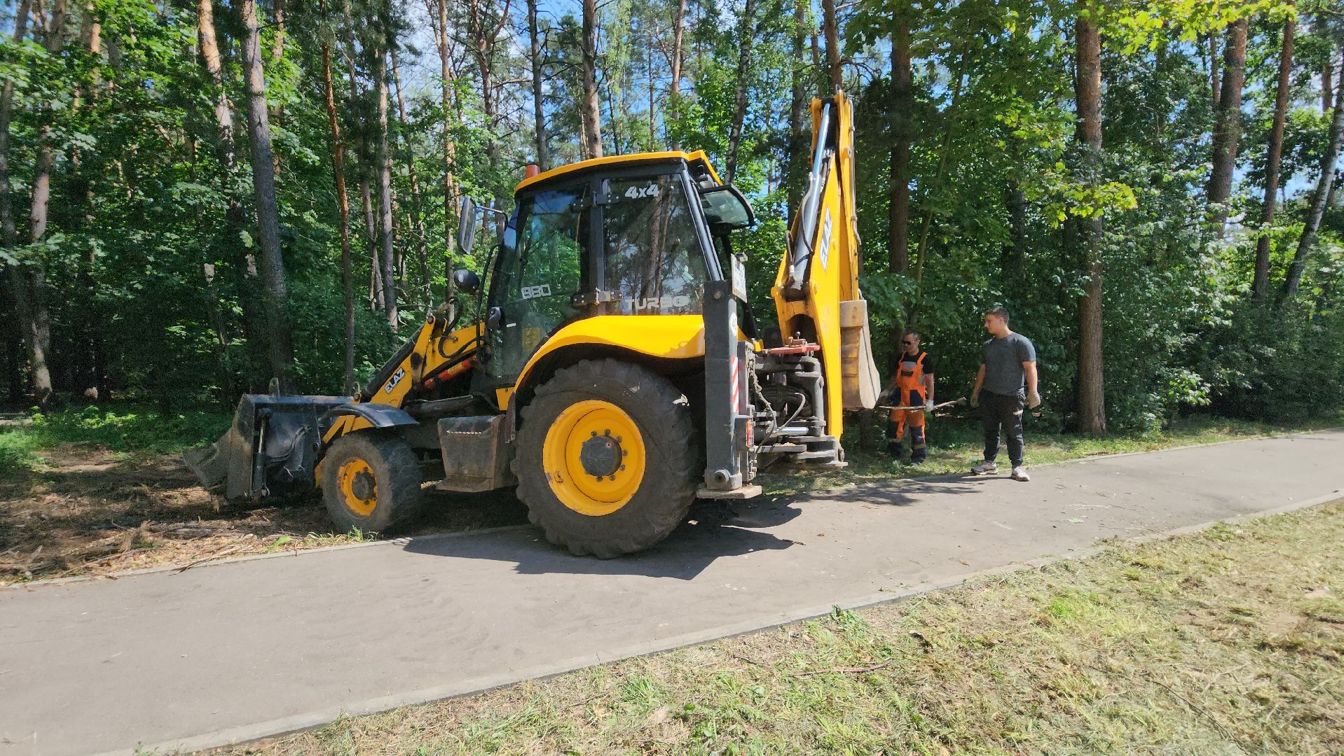 протвино, комбинат благоустройства, уборка веток,