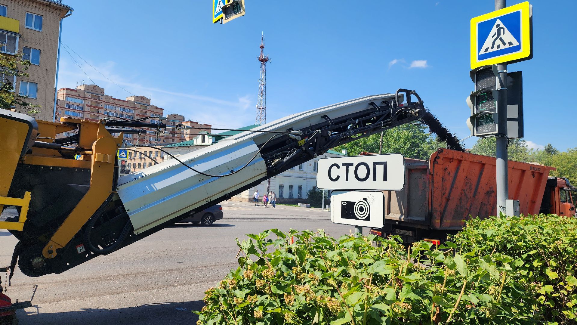 истра, ремонт дорог, дороги,