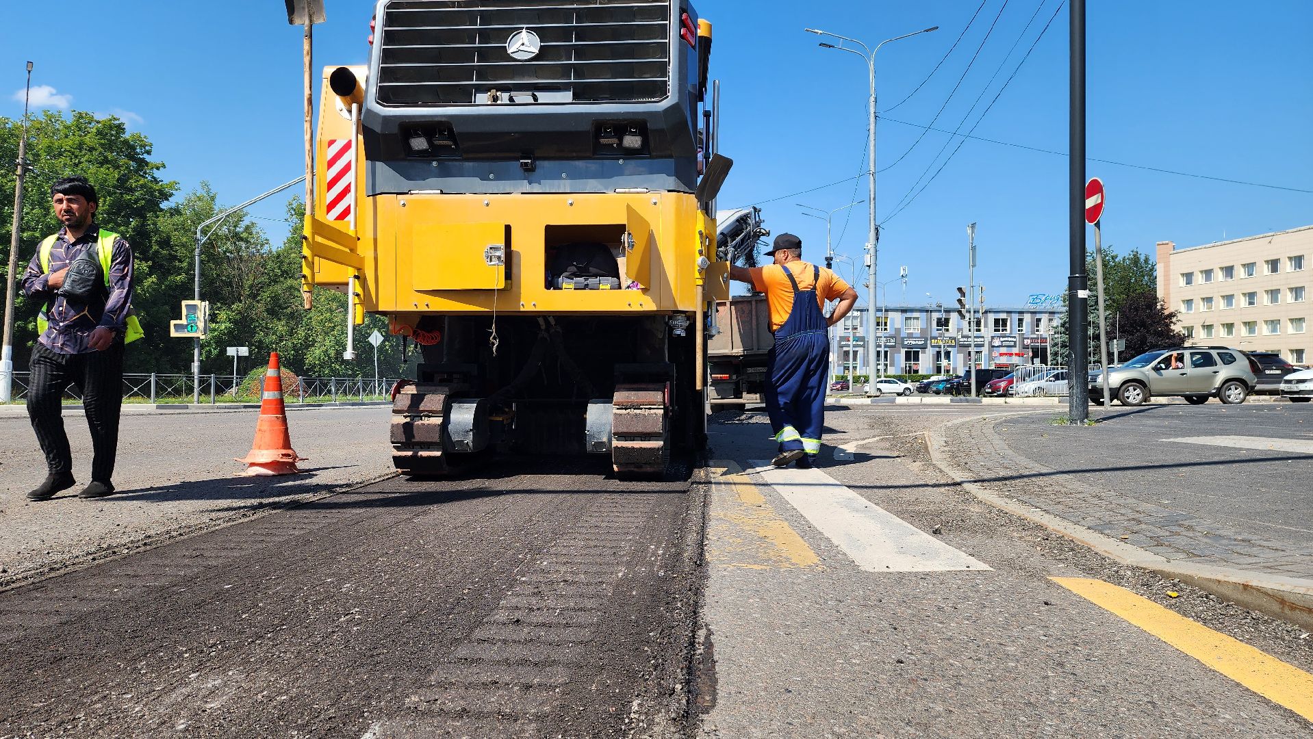 истра, ремонт дорог, дороги,