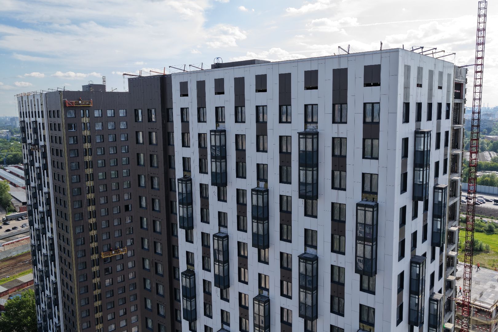 видео с коптера, жк EVO Реутов, строительство реутов,