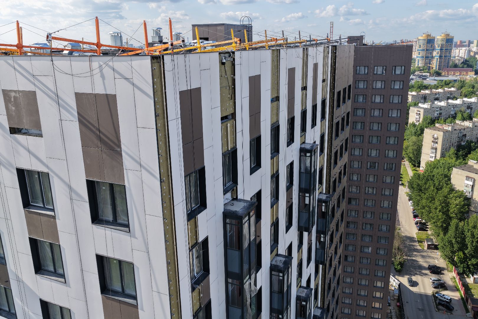 видео с коптера, жк EVO Реутов, строительство реутов,