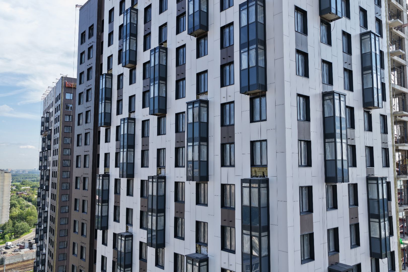 видео с коптера, жк EVO Реутов, строительство реутов,