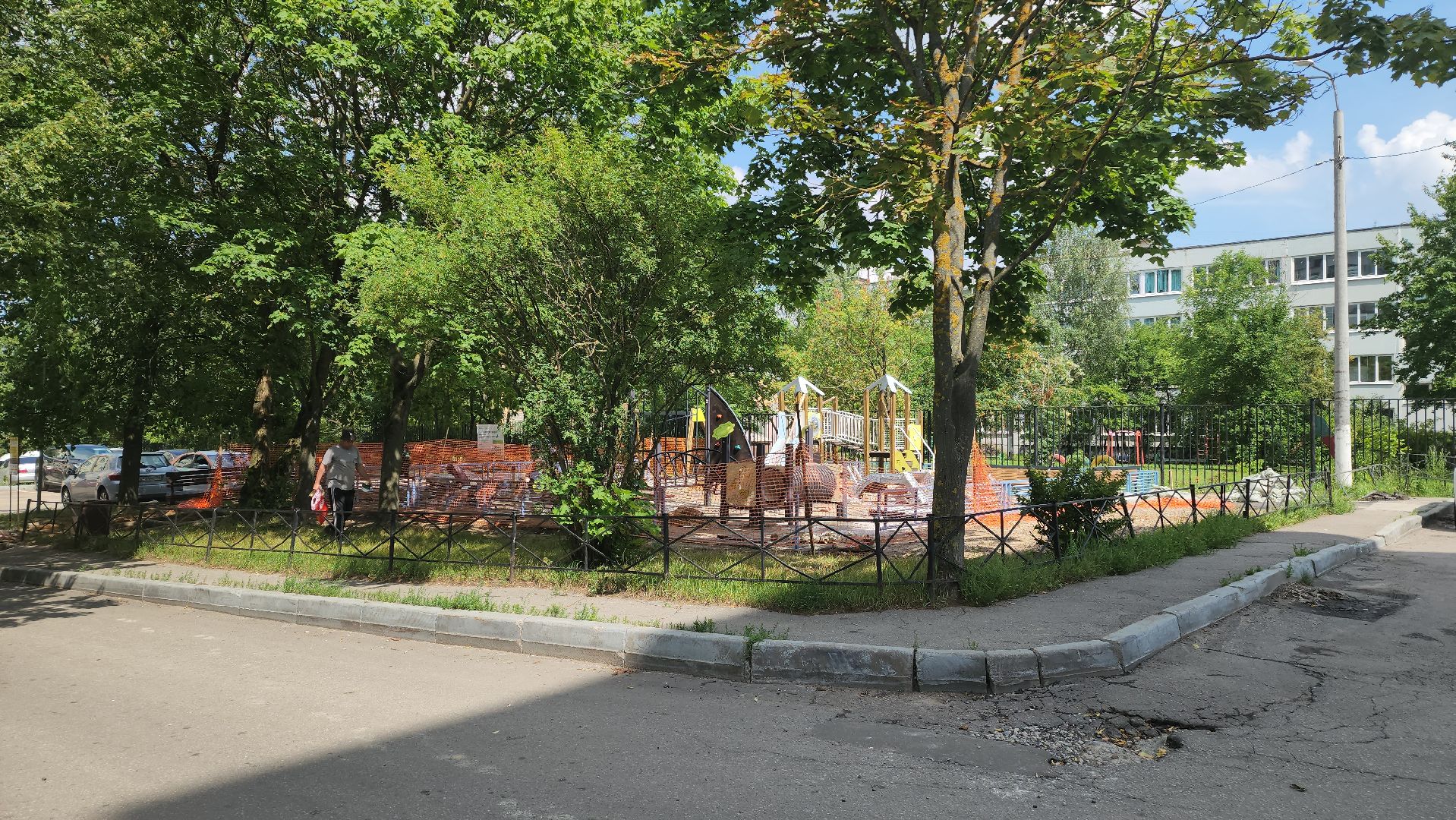 красногорск, детская площадка, благоустройство,