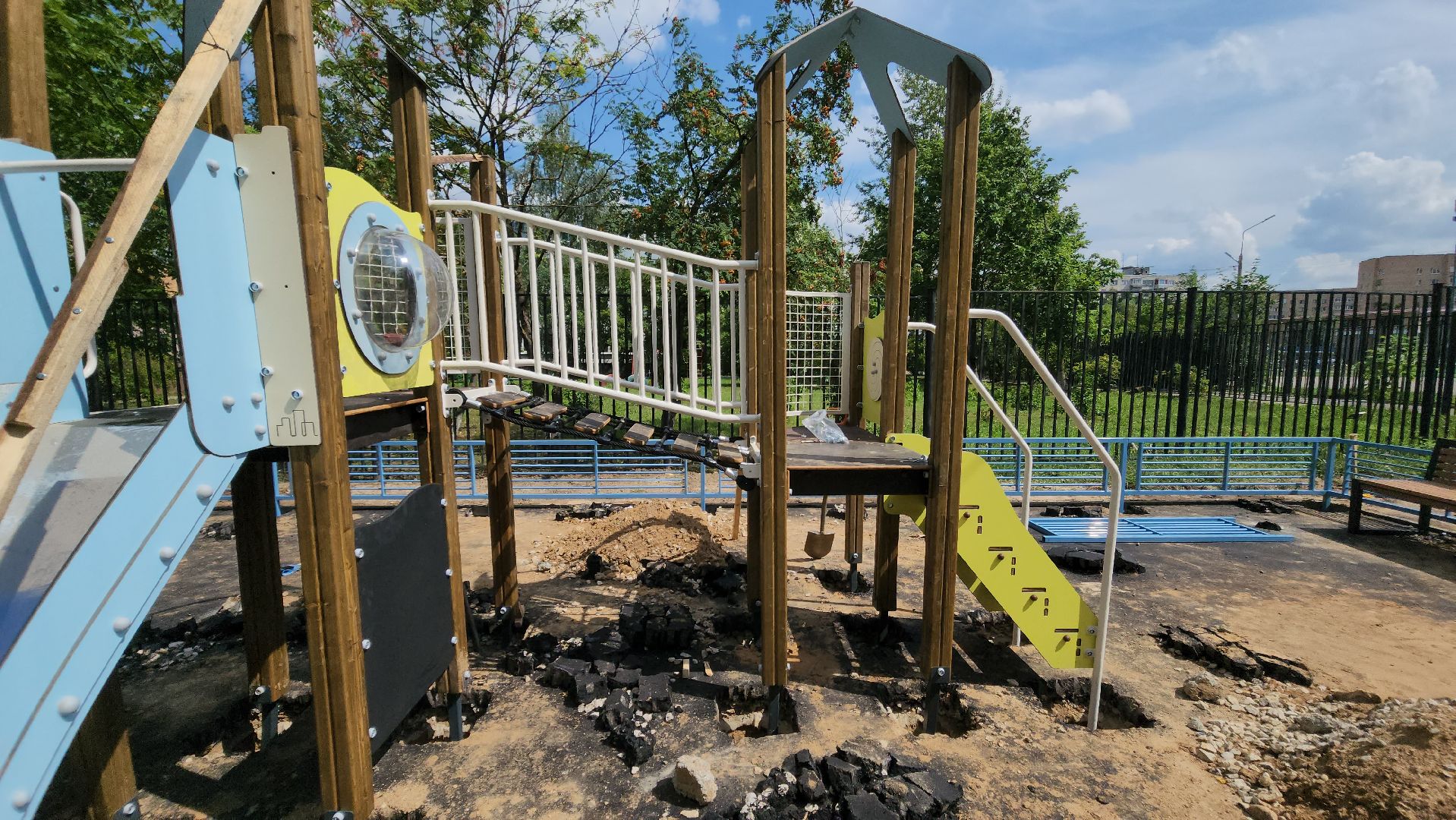 красногорск, детская площадка, благоустройство,