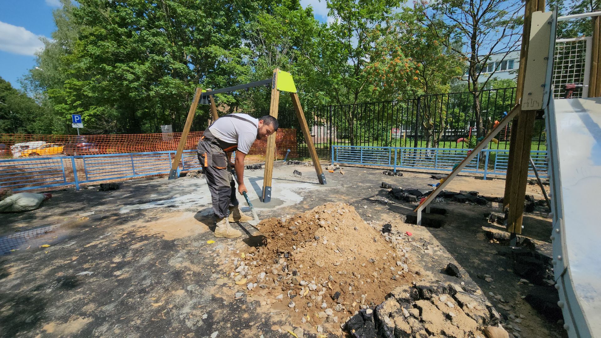красногорск, детская площадка, благоустройство,