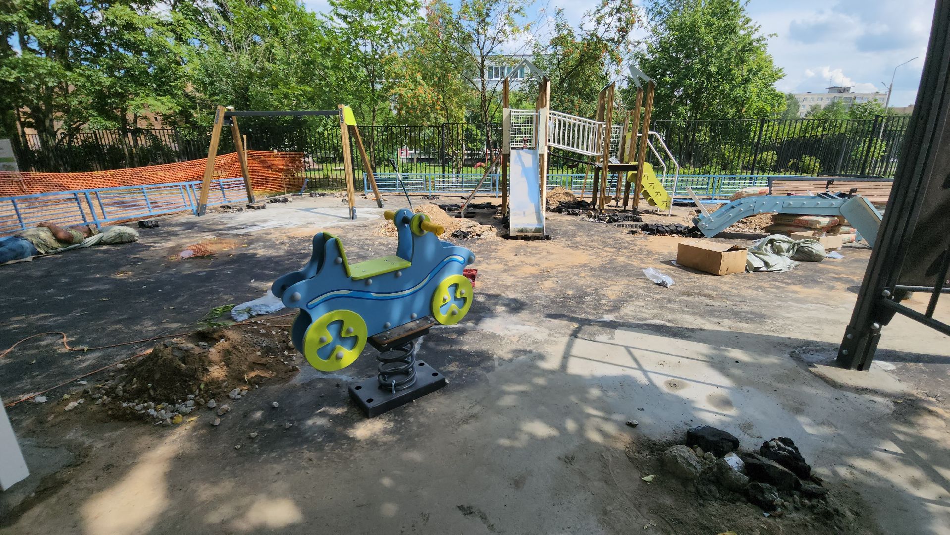 красногорск, детская площадка, благоустройство,