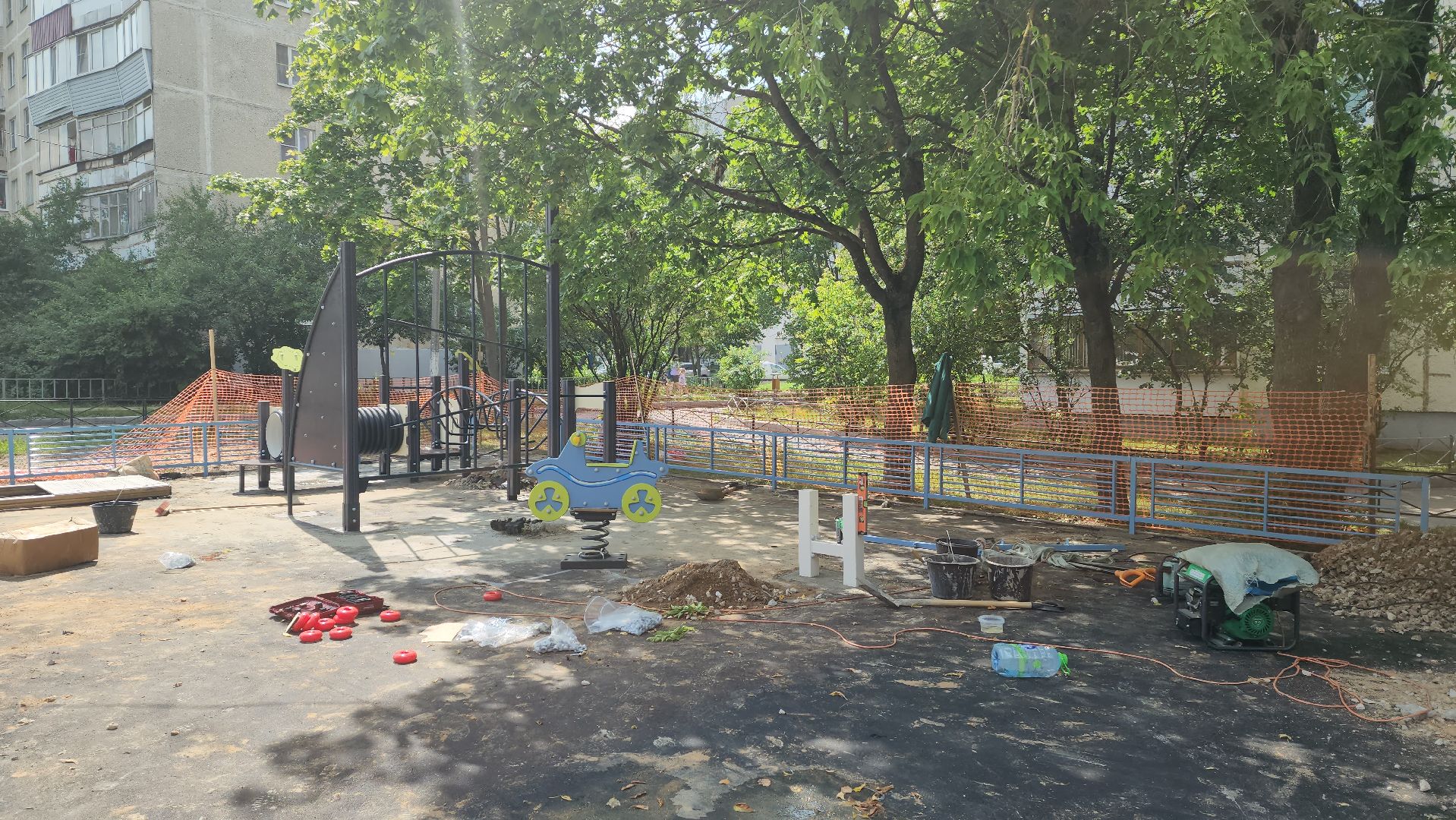 красногорск, детская площадка, благоустройство,