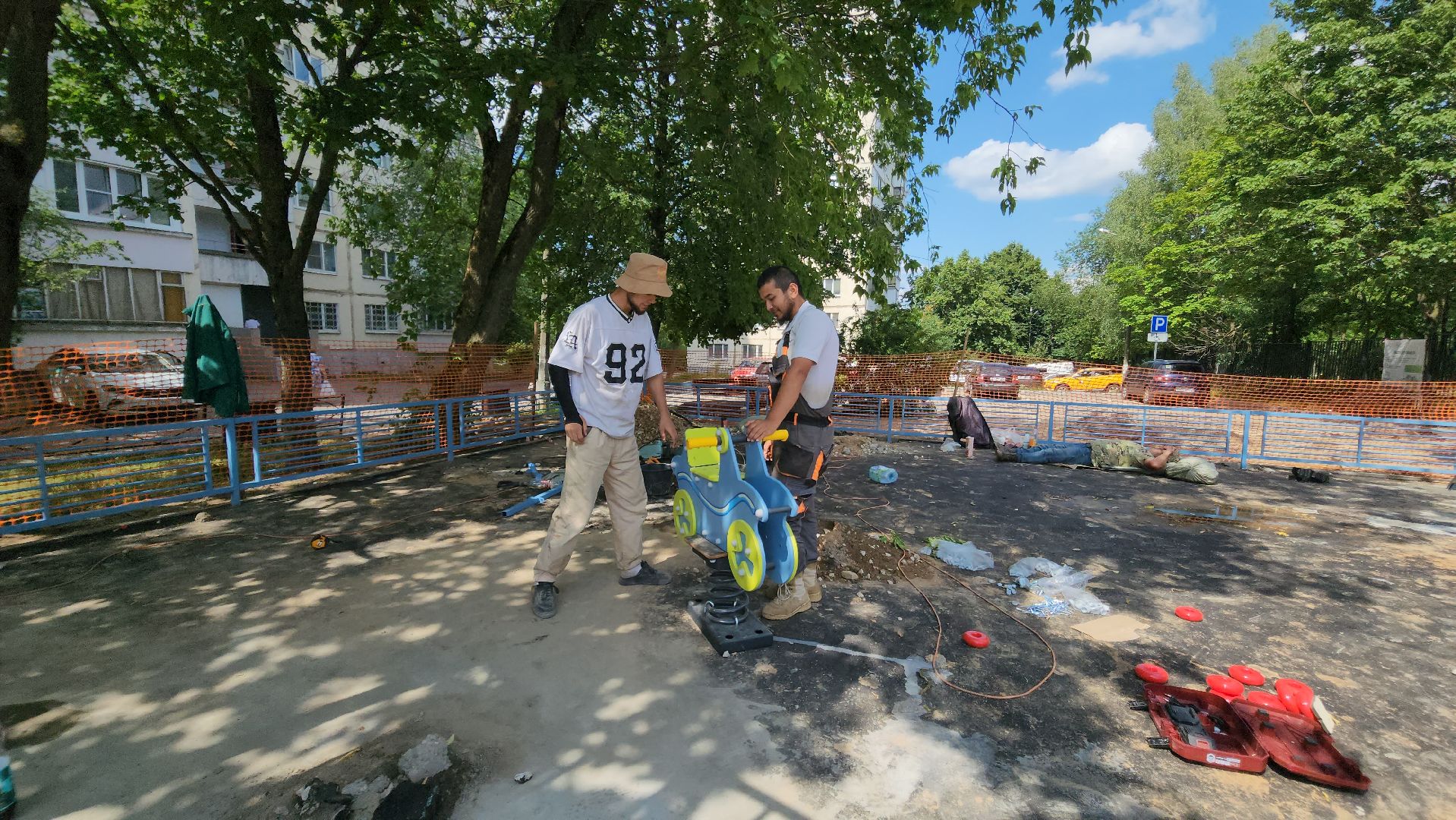 красногорск, детская площадка, благоустройство,