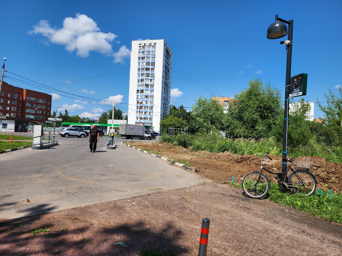 фрязино, лесопарк, парковка для инвалидов, благоустройство,