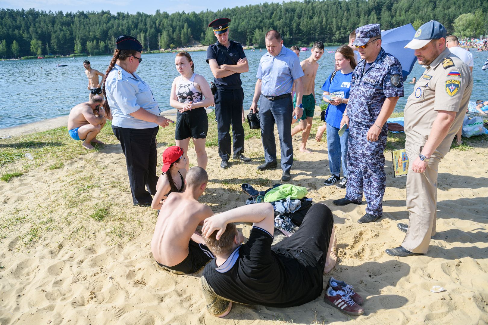 общество, карьер волкуша, лыткарино, рейд по безопасности купающихся, безопасность на воде,