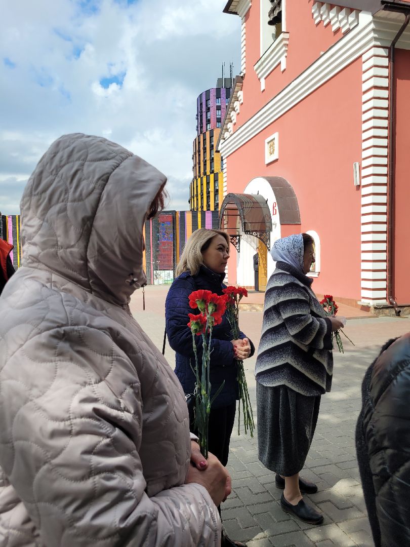 возложение, день победы, дань памяти, ленинский округ, видное, храм,