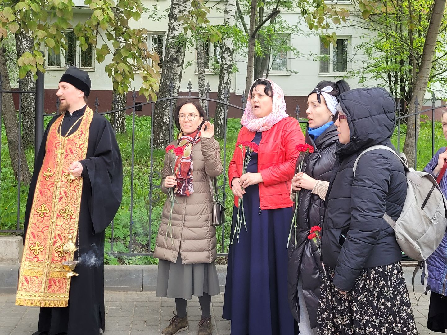 возложение, день победы, дань памяти, ленинский округ, видное, храм,