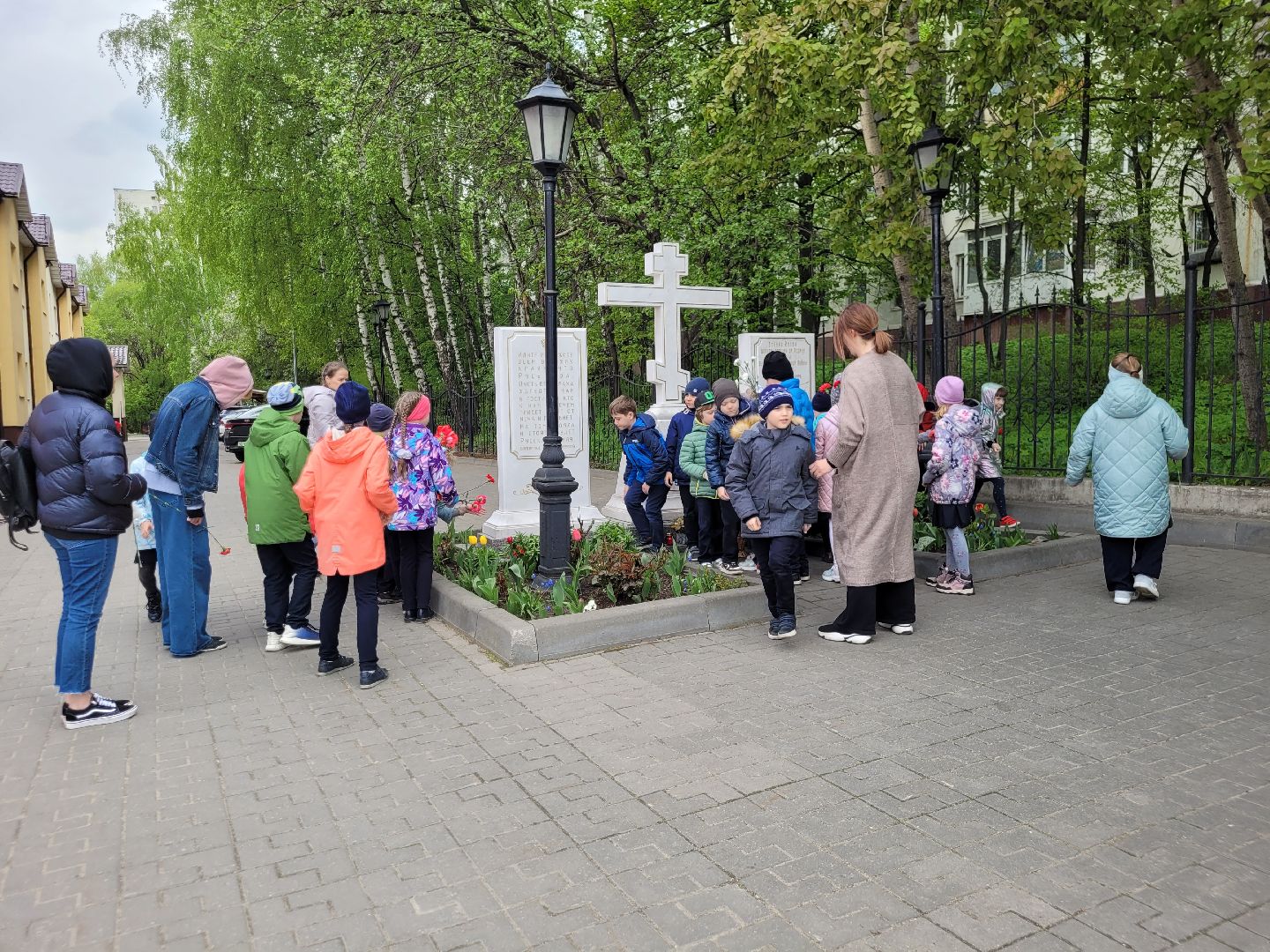 возложение, день победы, дань памяти, ленинский округ, видное, храм,