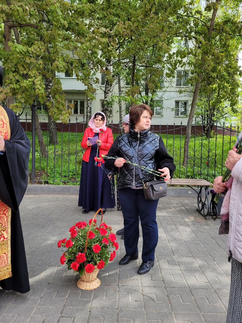 возложение, день победы, дань памяти, ленинский округ, видное, храм,