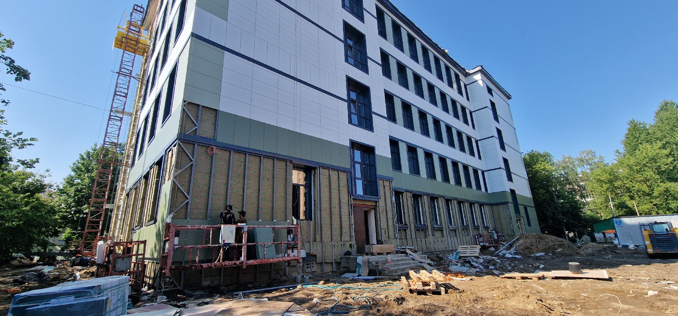 балашиха, капремонт школы 32,