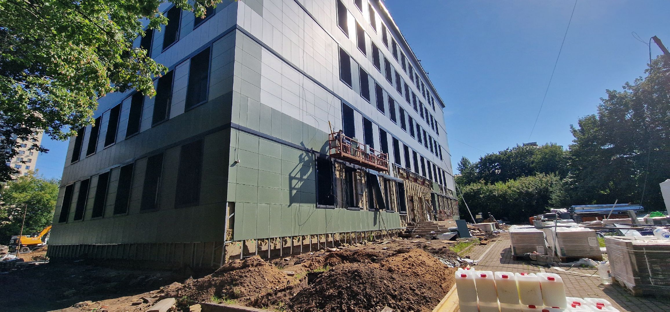 балашиха, капремонт школы 32,