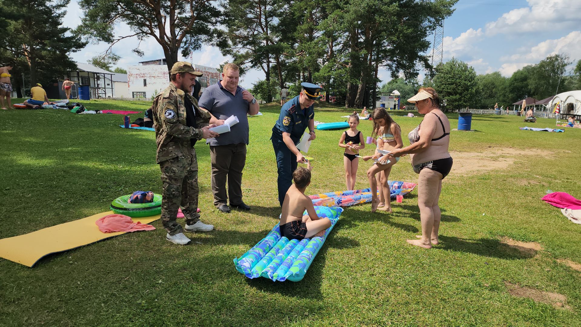 Руза , Безопасность на воде, сапбординг, Пляжи Рузы, озернинское водохранилище, МЧС,