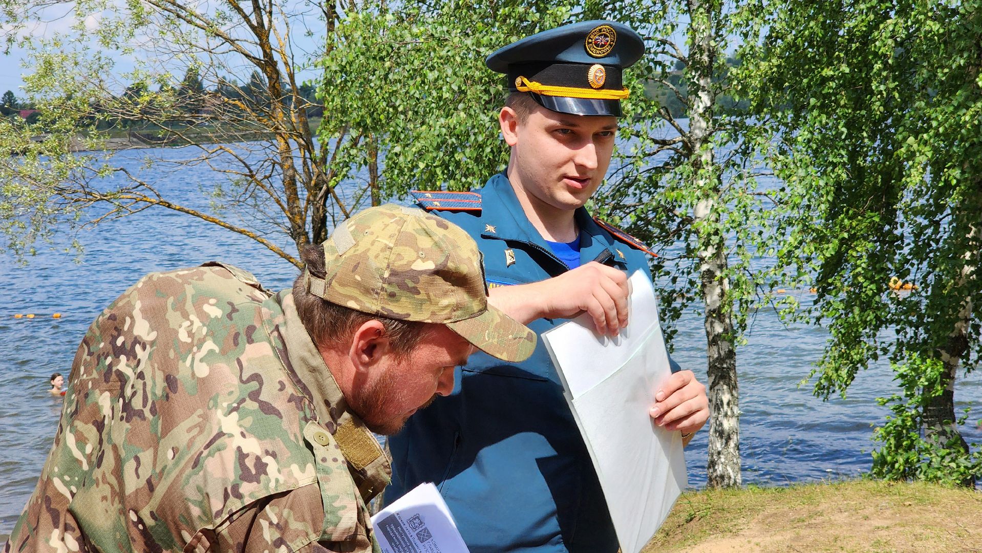 Руза , Безопасность на воде, сапбординг, Пляжи Рузы, озернинское водохранилище, МЧС,
