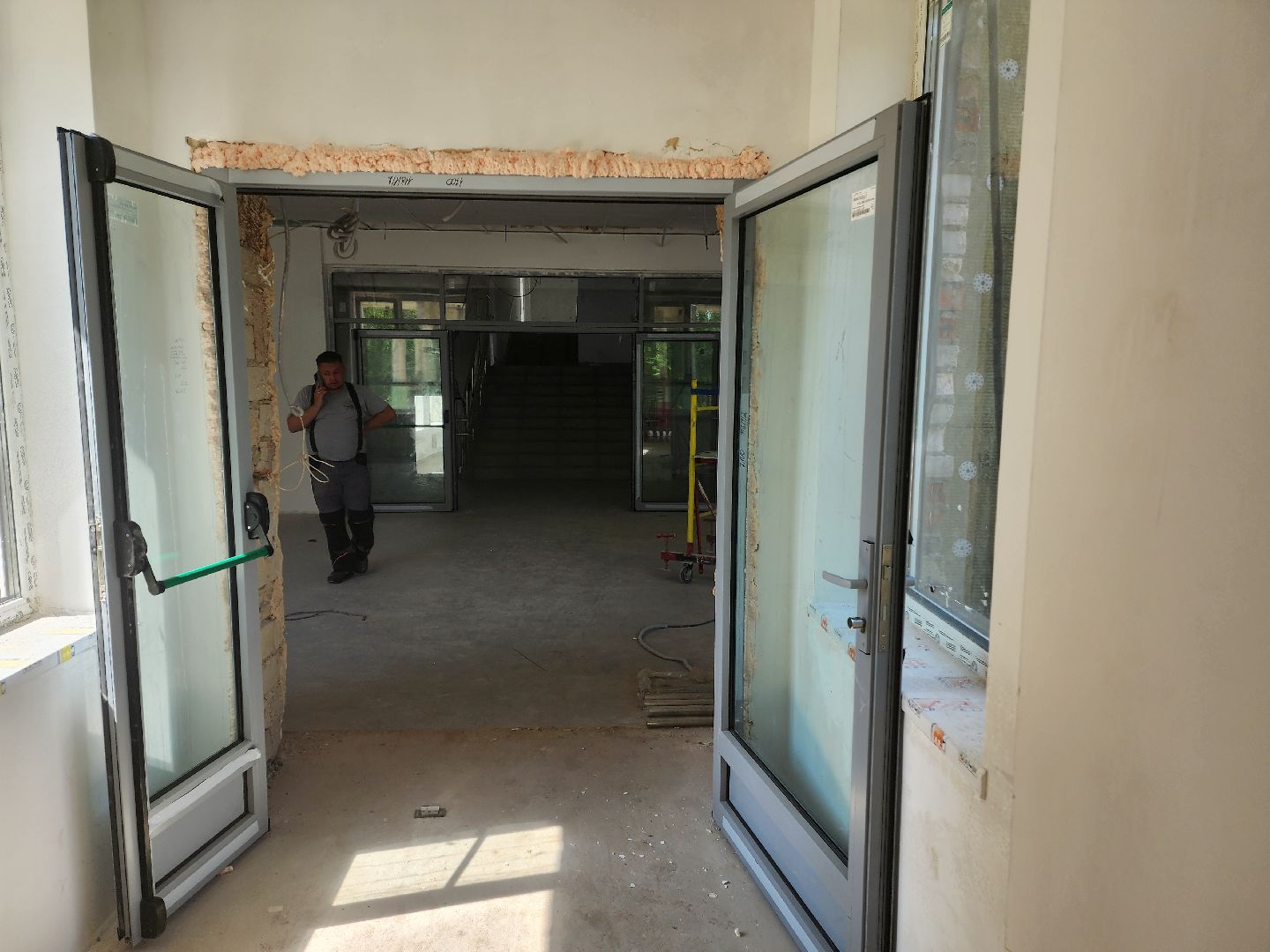 красноармейск, городской округ пушкинский, капремонт школы, кровельные работы,