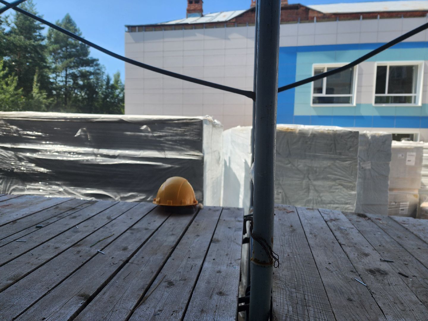 красноармейск, городской округ пушкинский, капремонт школы, кровельные работы,