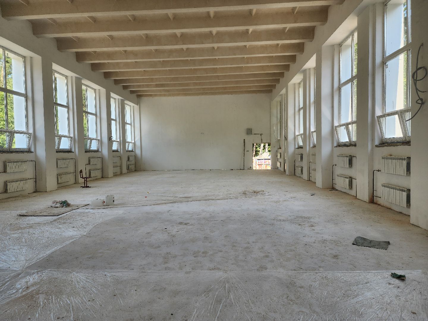 красноармейск, городской округ пушкинский, капремонт школы, кровельные работы,