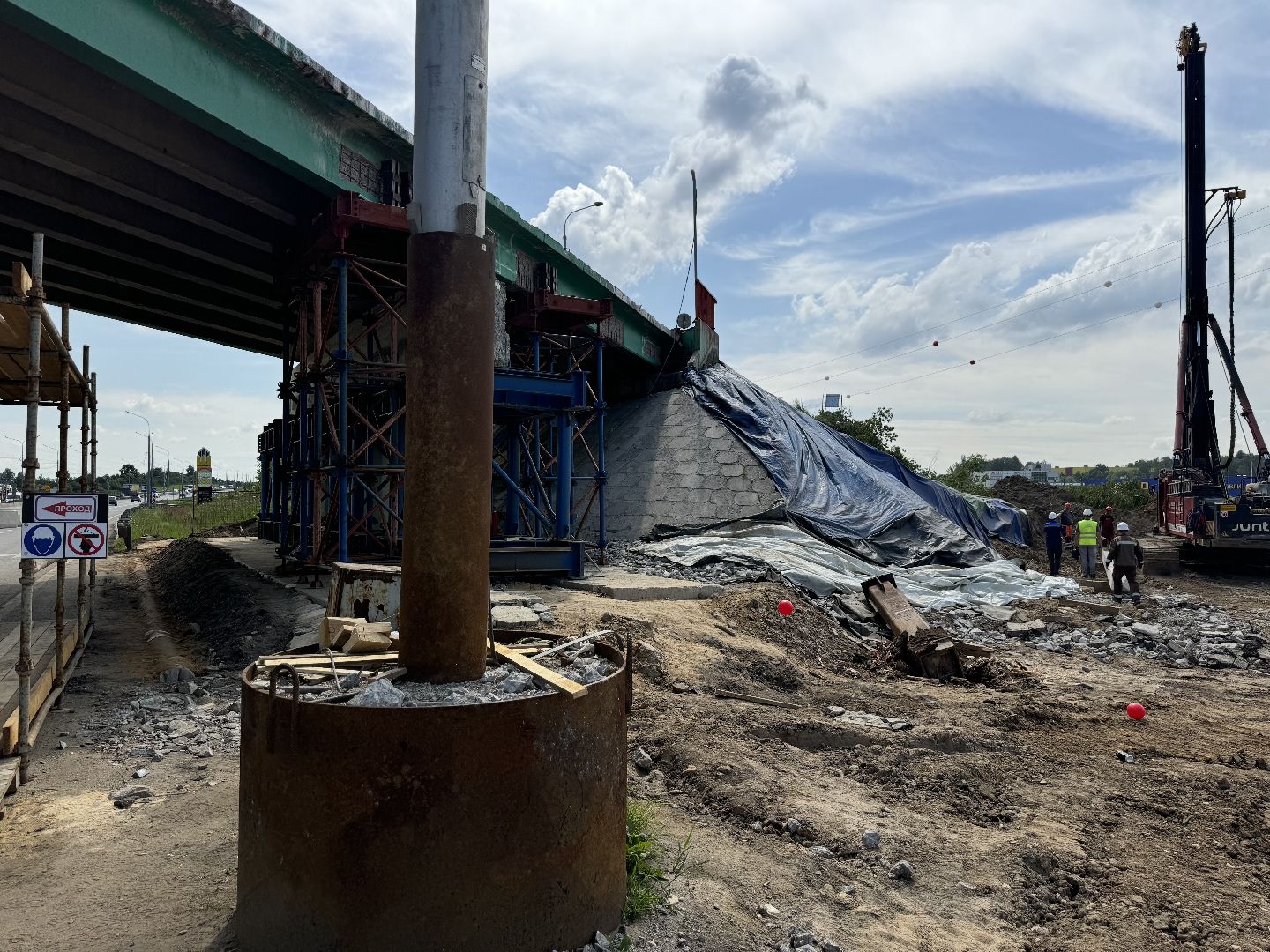 реконструкция каширского шоссе, ленинский городской округ, стройтрансгаз,