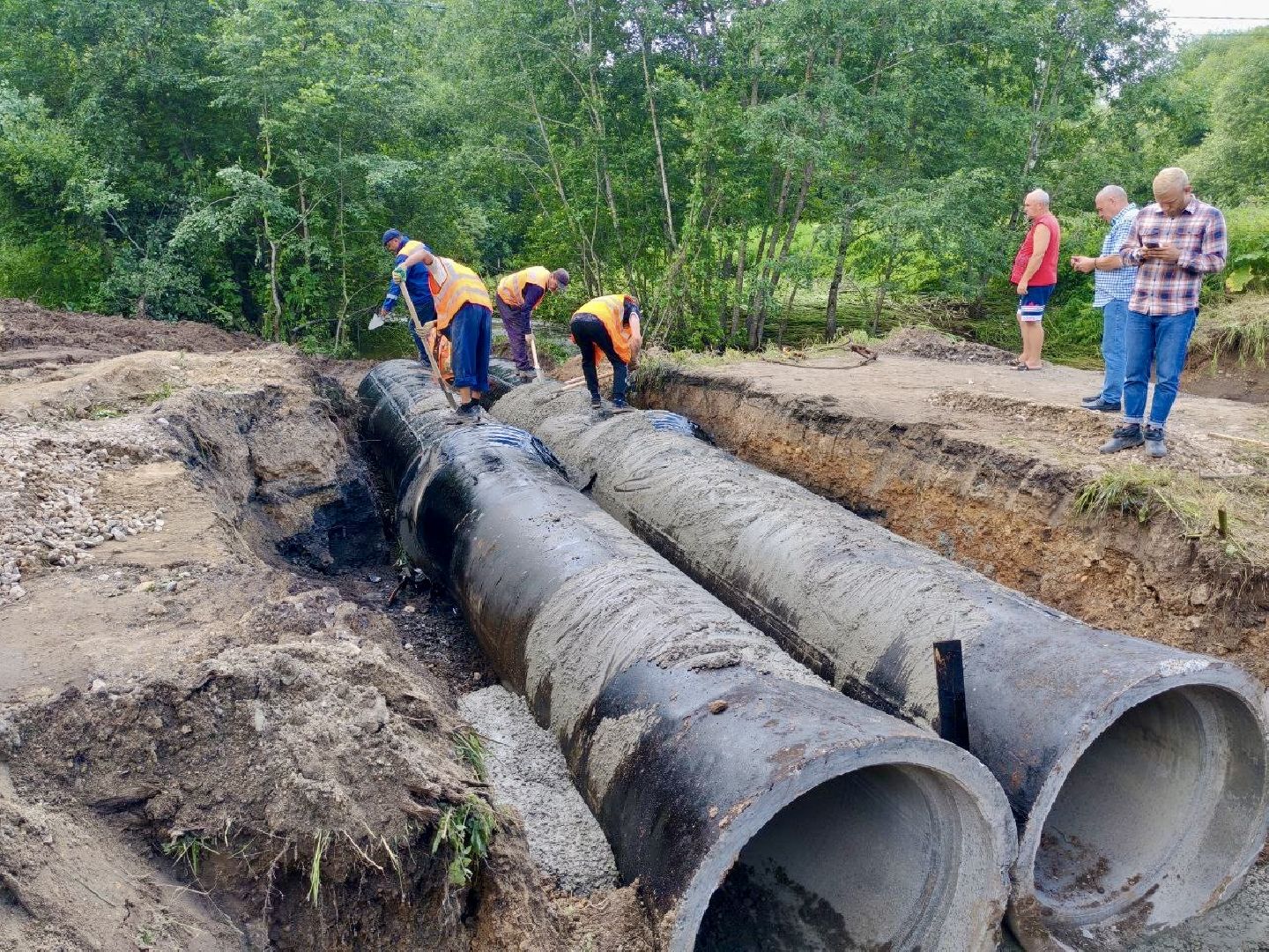 наро-фоминский городской округ, разрушенный мост , Последствие стихии,