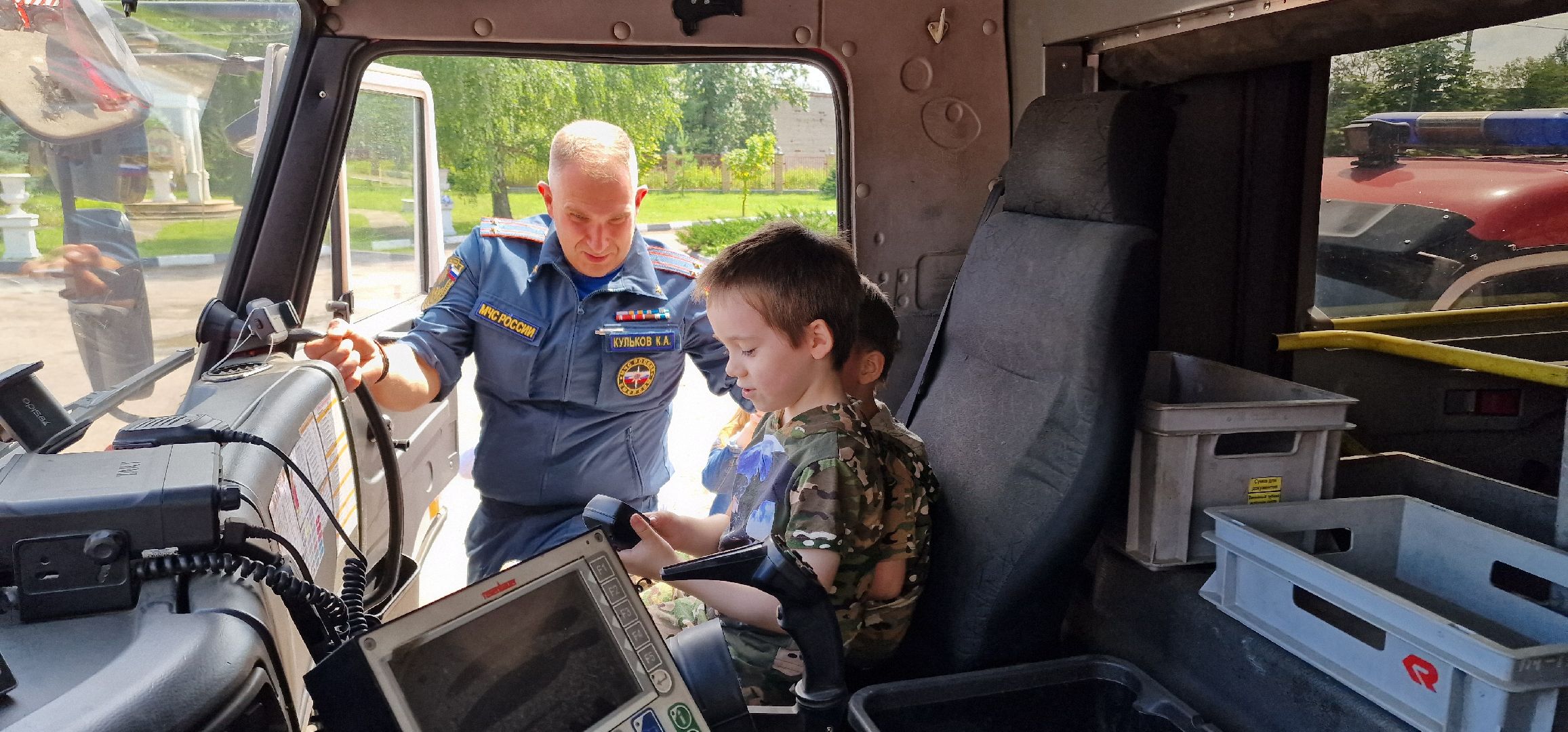 Ольга Варвус, Балашиха, пожарно-спасательная часть 75 балашиха,