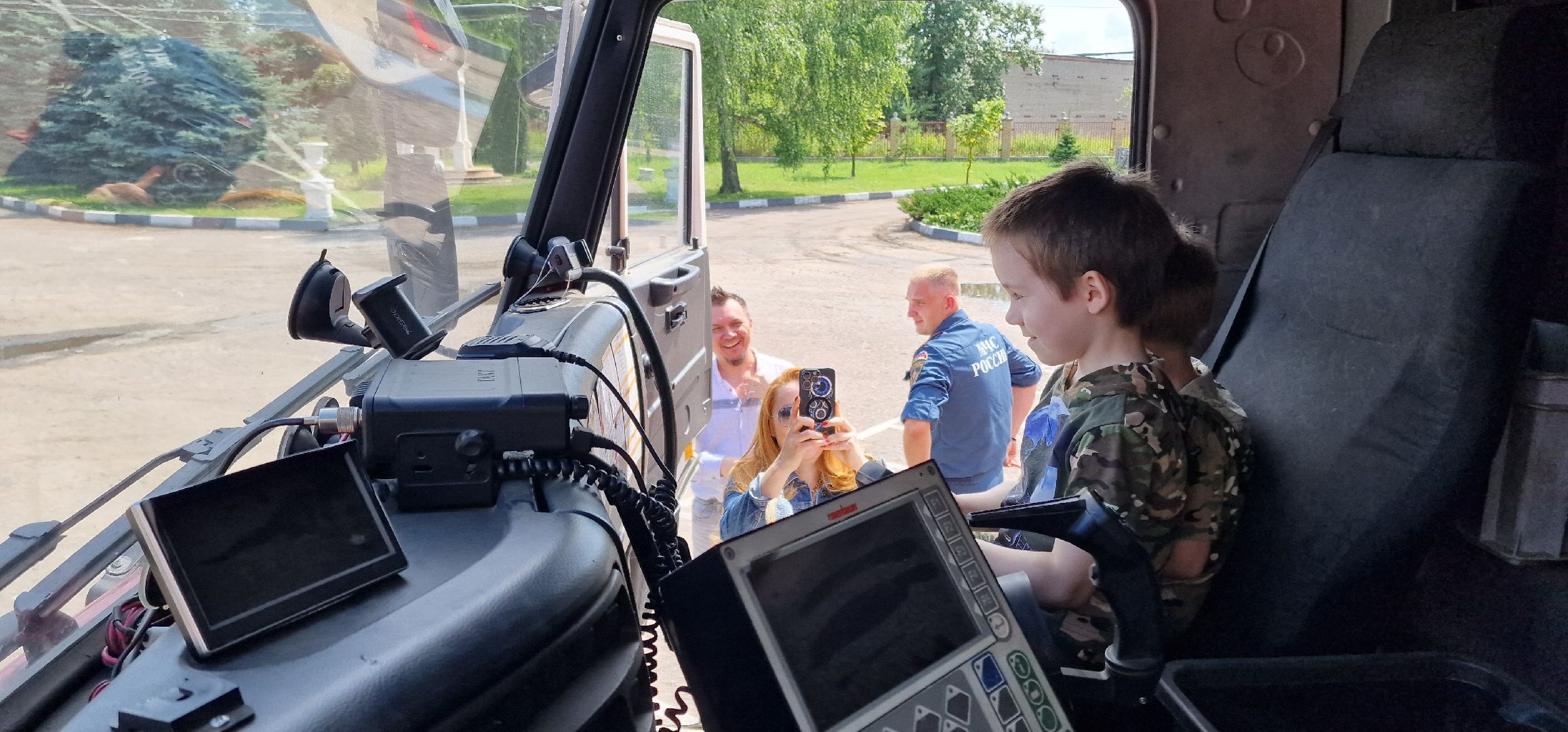 Ольга Варвус, Балашиха, пожарно-спасательная часть 75 балашиха,