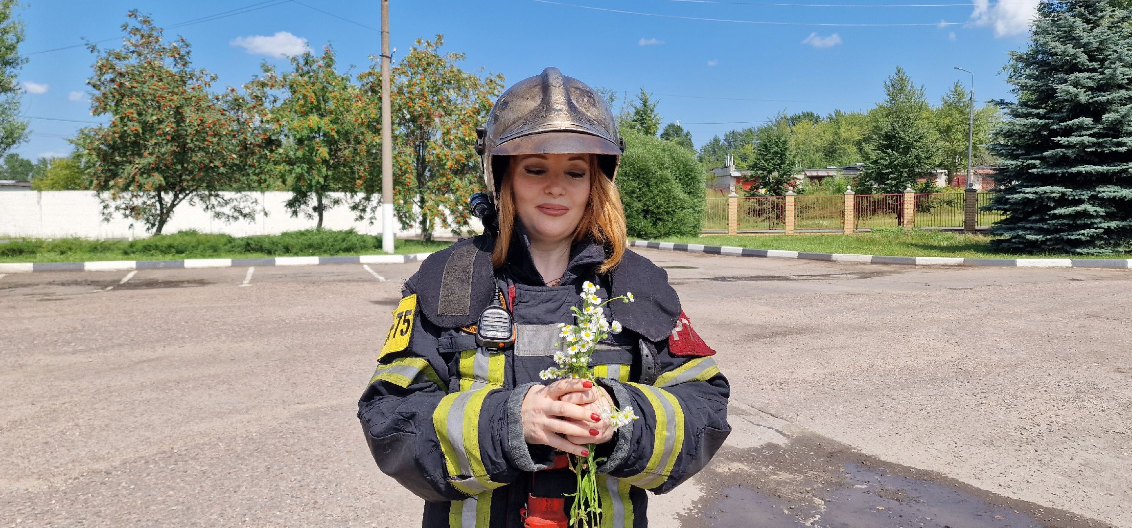 Ольга Варвус, Балашиха, пожарно-спасательная часть 75 балашиха,