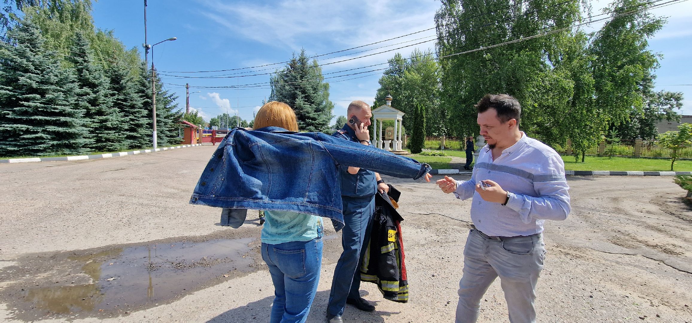 Ольга Варвус, Балашиха, пожарно-спасательная часть 75 балашиха,