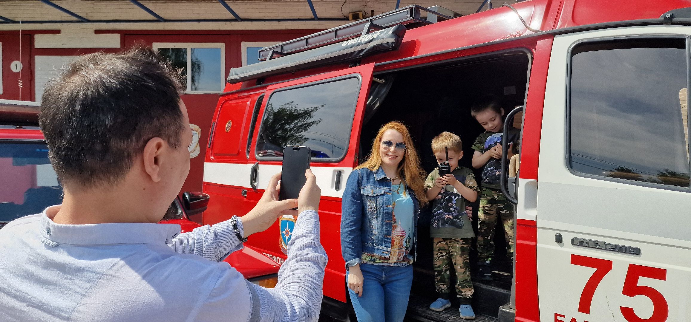 Ольга Варвус, Балашиха, пожарно-спасательная часть 75 балашиха,