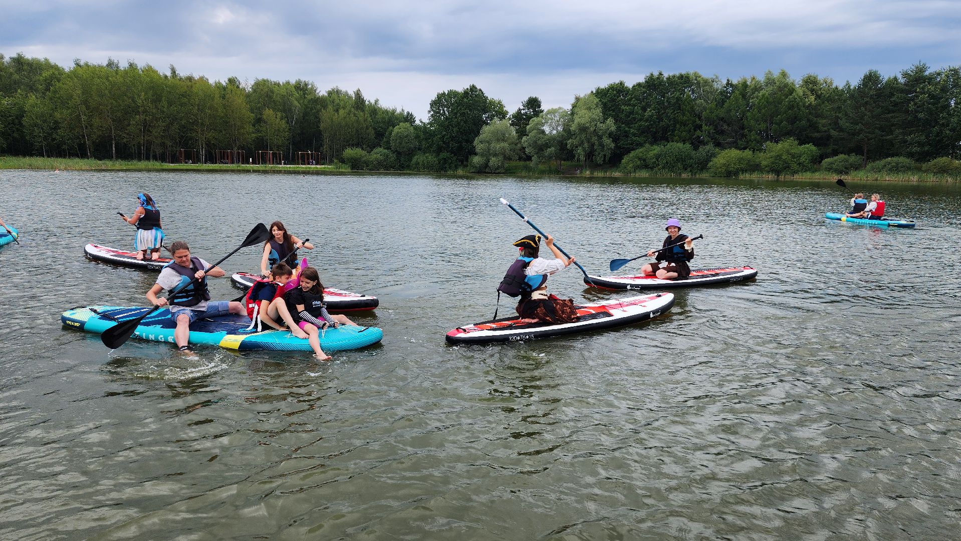домодедово, подмосковье, день нептуна, сплав, заплыв, сап, сапборд, костюм, культура, общество, дети, царь нептун,