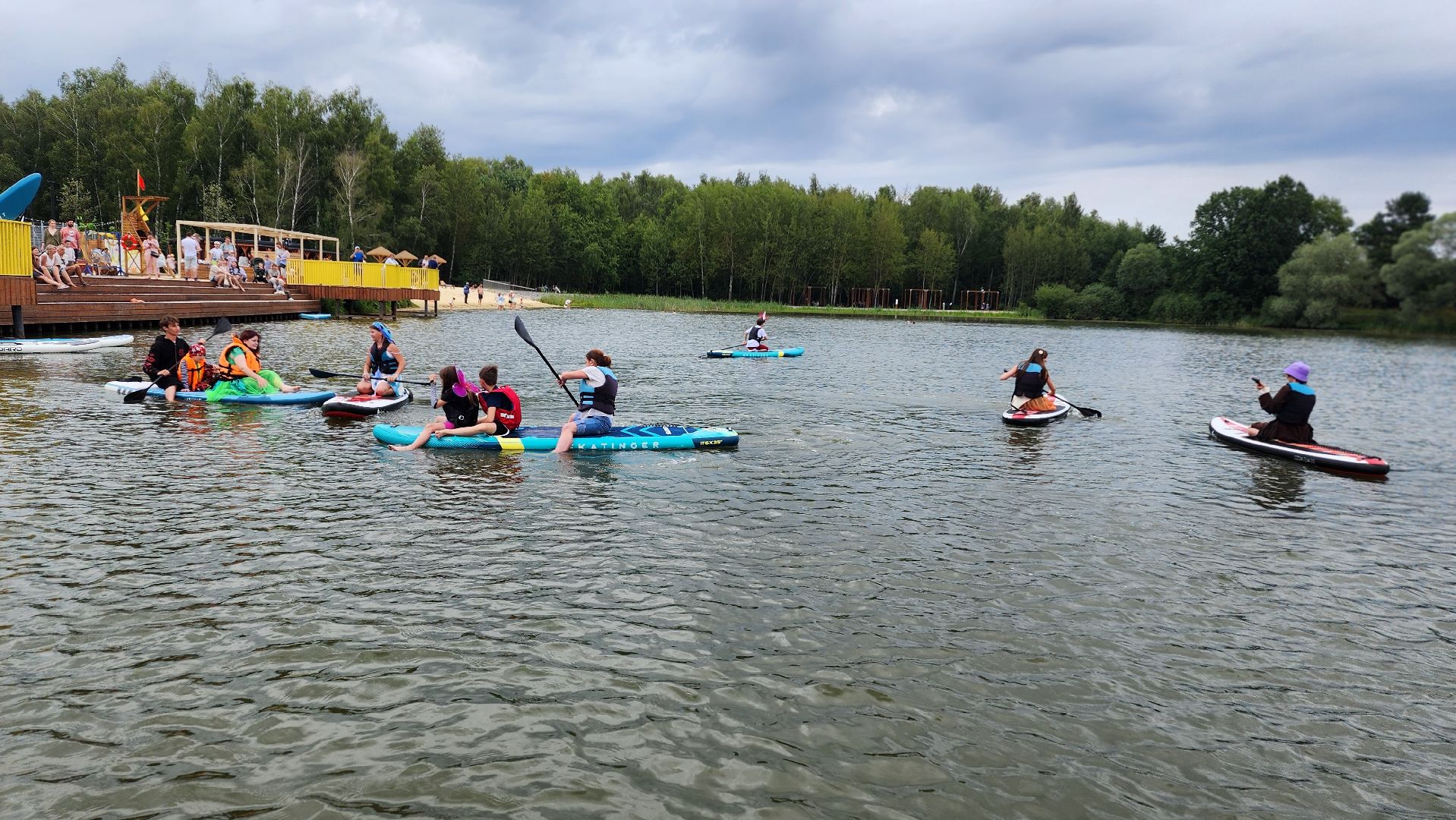 домодедово, подмосковье, день нептуна, сплав, заплыв, сап, сапборд, костюм, культура, общество, дети, царь нептун,
