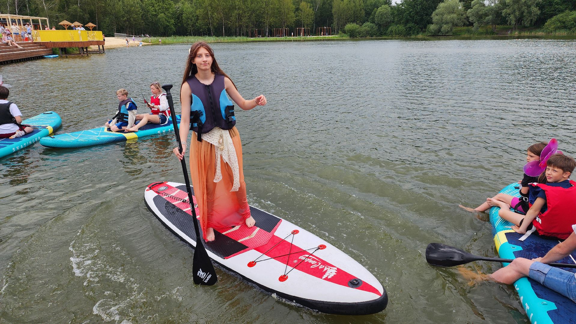 домодедово, подмосковье, день нептуна, сплав, заплыв, сап, сапборд, костюм, культура, общество, дети, царь нептун,