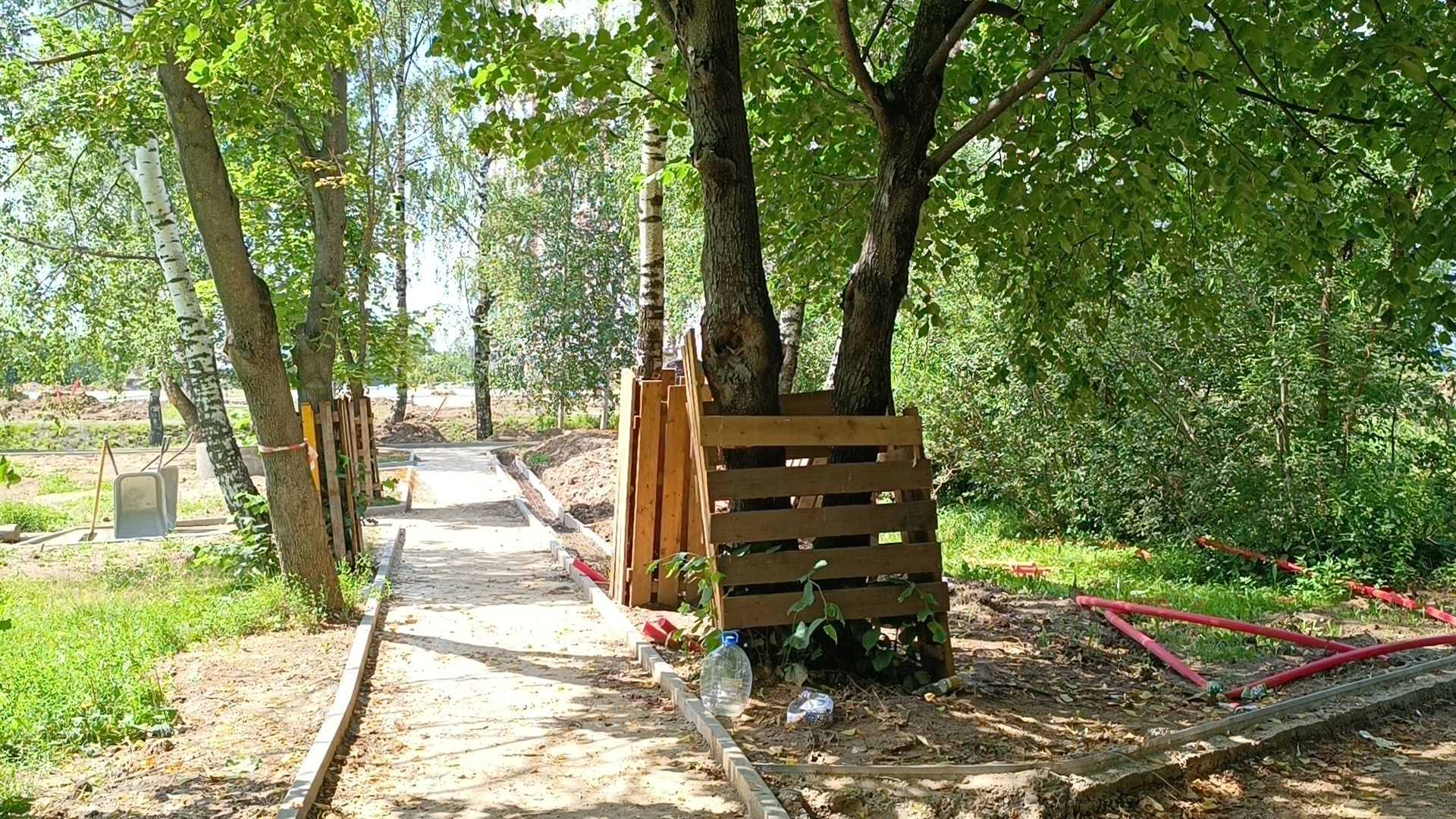 парк, реконструкция, лобня,