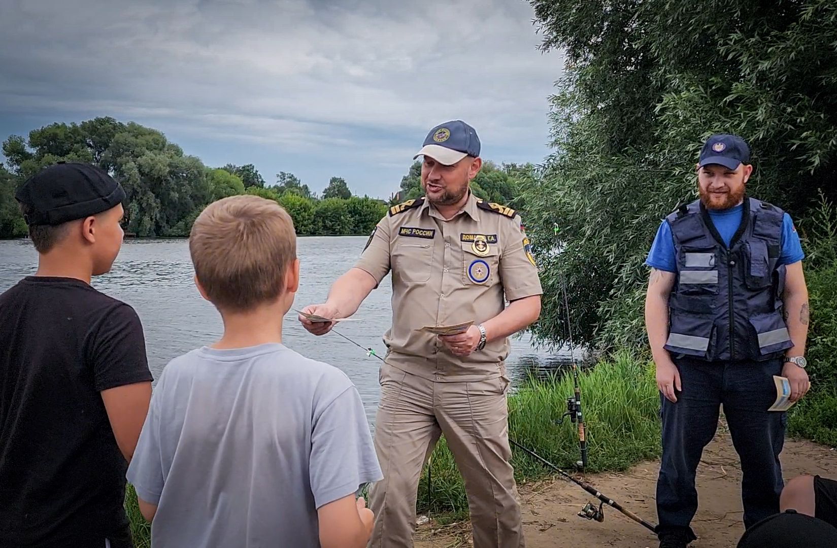 бронницы, мособлпожспас, гимс, патрулировани москвы-реки, безопасность отдыхающих,