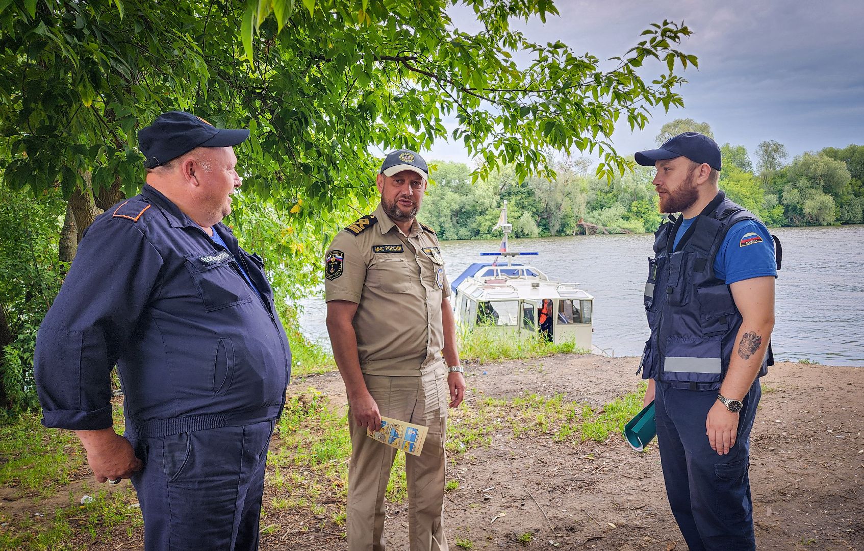 бронницы, мособлпожспас, гимс, патрулировани москвы-реки, безопасность отдыхающих,